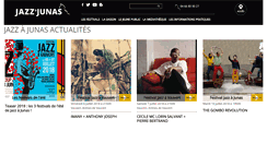 Desktop Screenshot of jazzajunas.fr