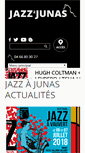 Mobile Screenshot of jazzajunas.fr